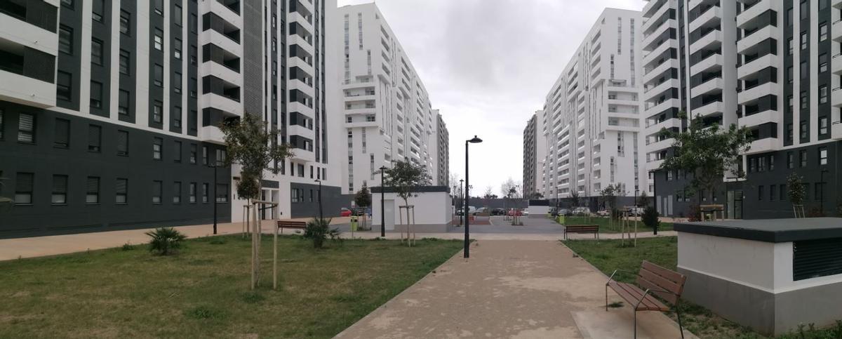 Promociones de viviendas de Turianova con amplias zonas verdes pero sin bajos comerciales