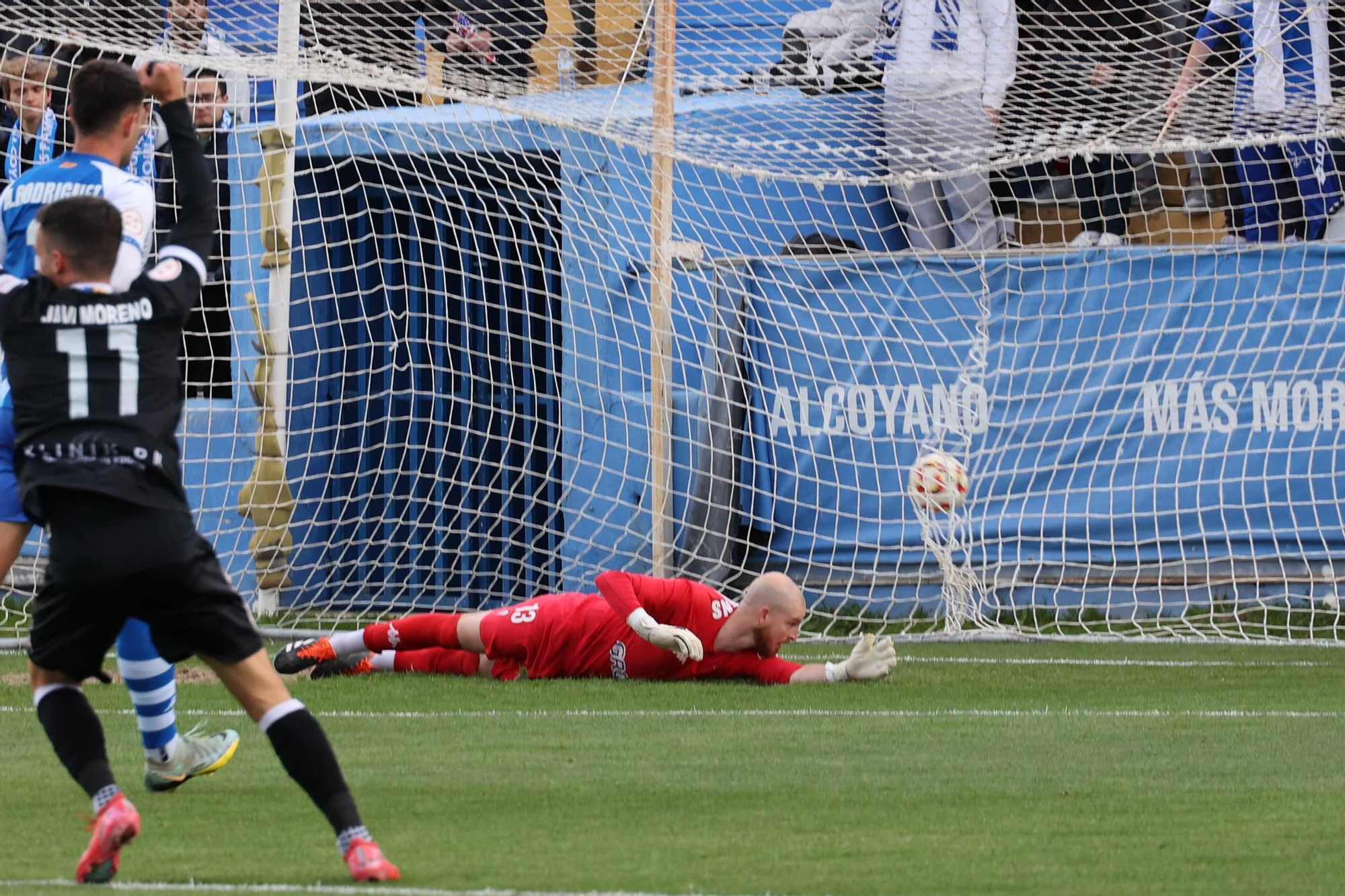 Las mejores imágenes del partido Alcoyano - Hércules