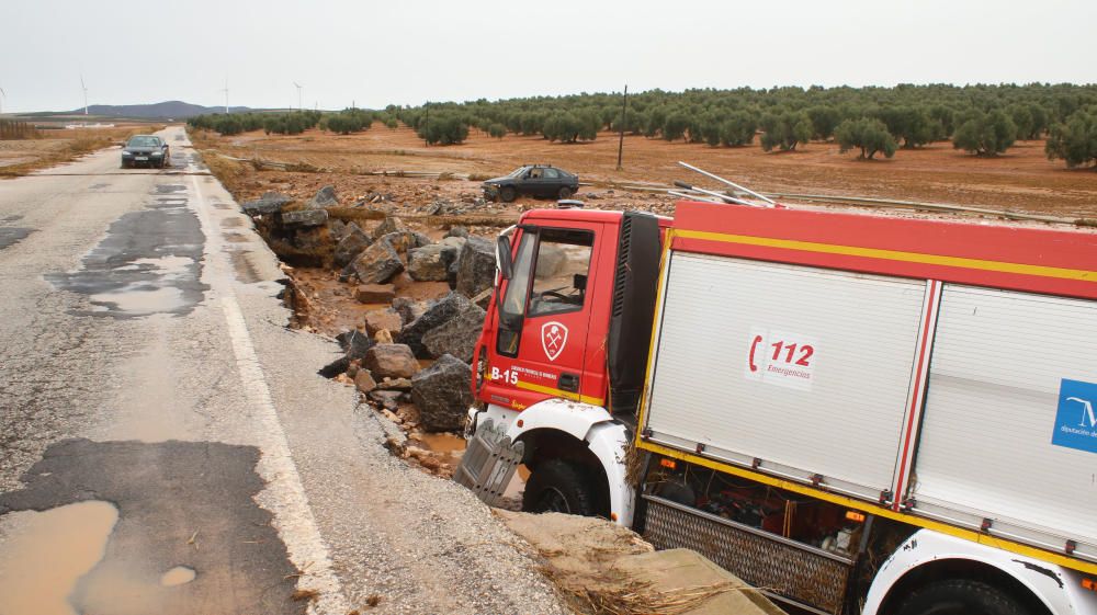 Graves inundaciones en Campillos, la comarca de Antequera y Teba en octubre de 2018