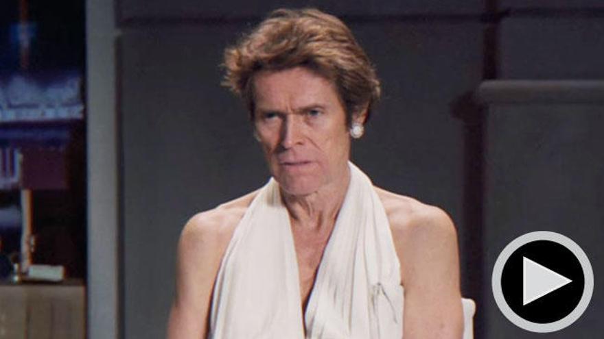 Willem Dafoe protagoniza el spot.