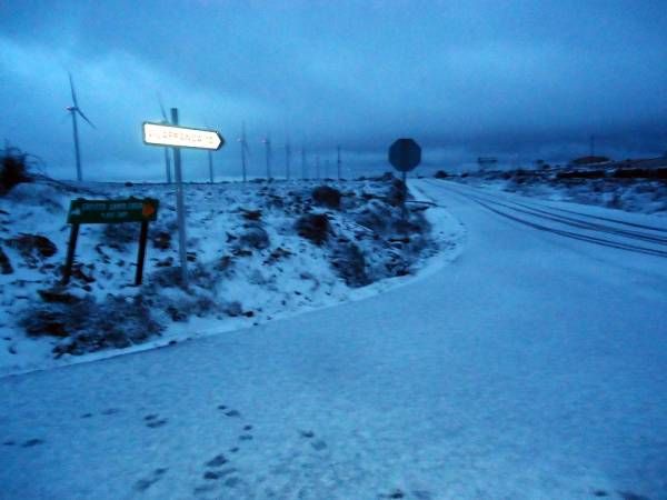 GALERÍA DE FOTOS - Primeras nieves en la provincia