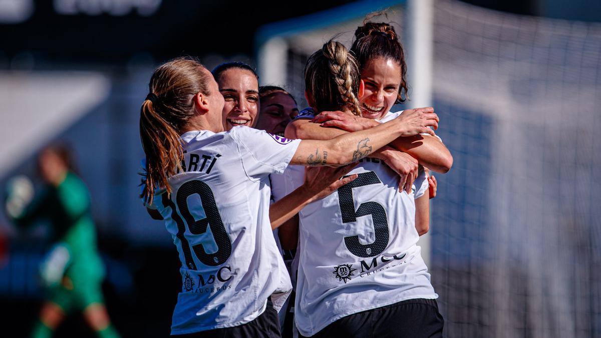 Triunfo del Valencia CF Femenino contra el CD Tenerife B (3-0)