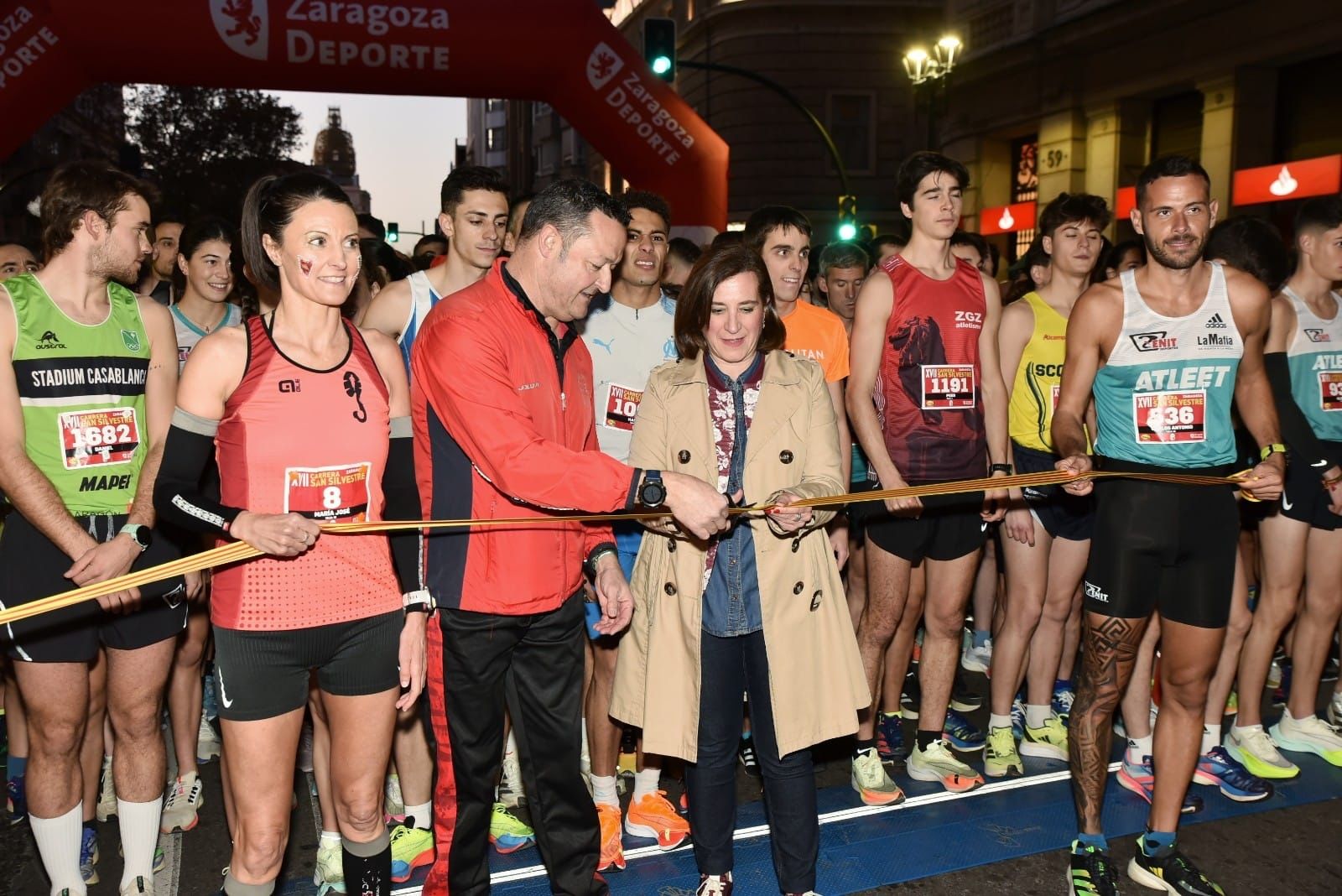 Luis Pastor y Cristina Espejo vencen la San Silvestre de Zaragoza 2022