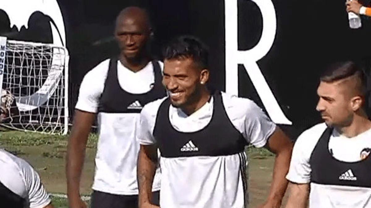 Garay y Mangala ya se entrenan con sus nuevos compañeros