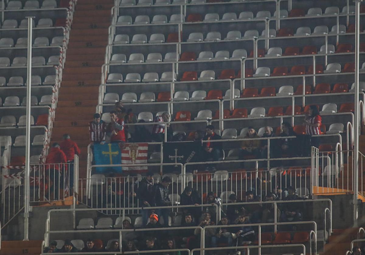 El Valencia - Sporting de Copa del Rey en imágenes