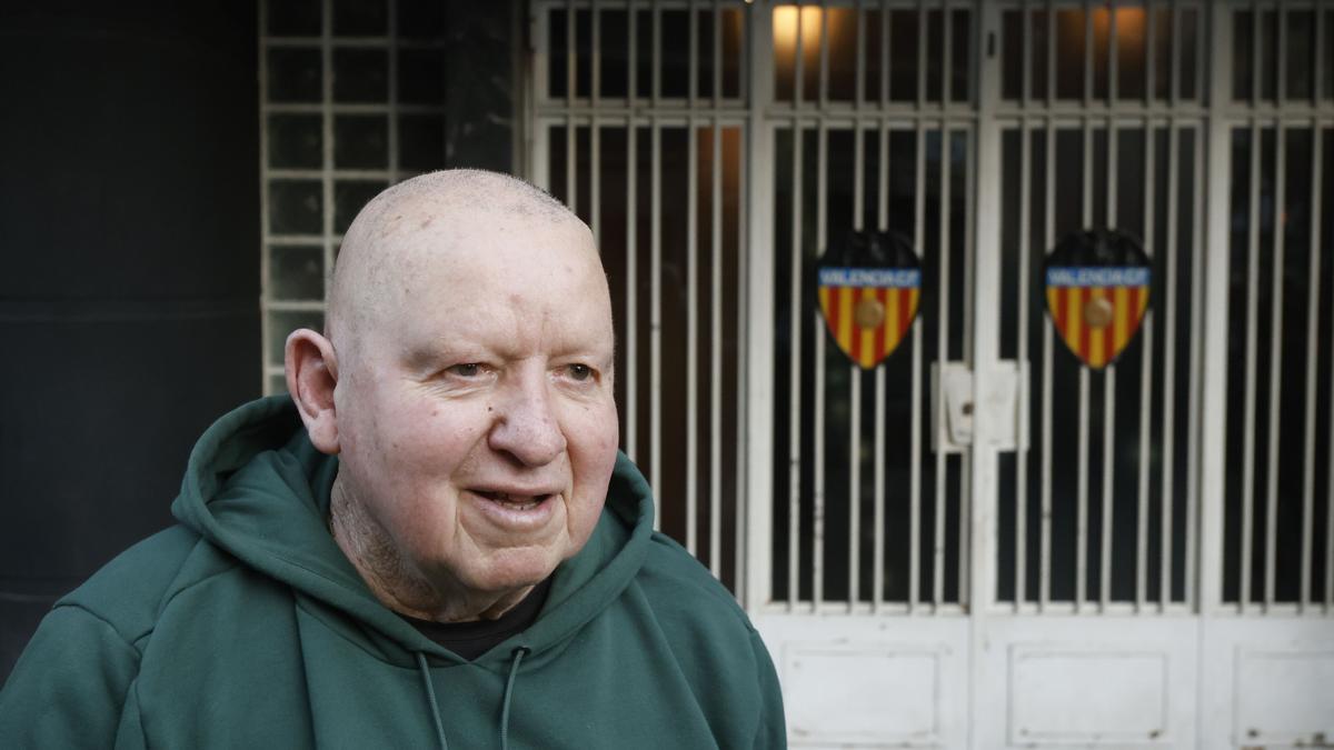 Forment en la puerta de Mestalla el pasado miércoles