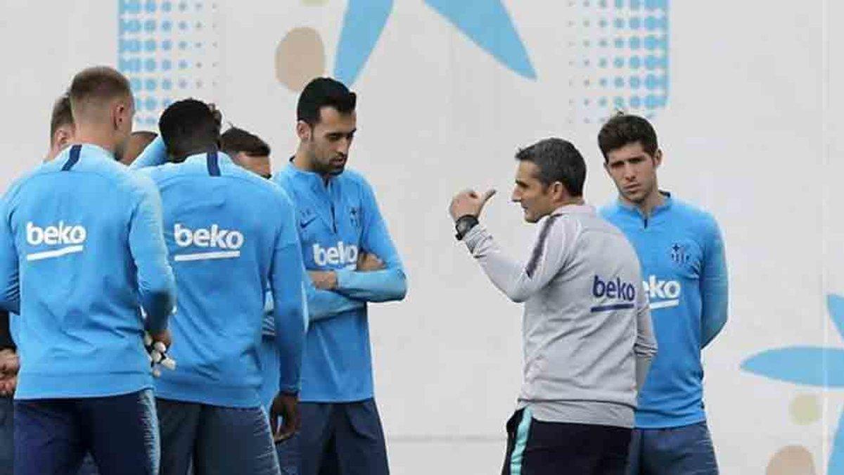 Valverde prepara el asalto a la final de Copa ante el Valencia