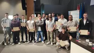 Graduación de la Escuela Revillagigedo en el recinto ferial de Gijón