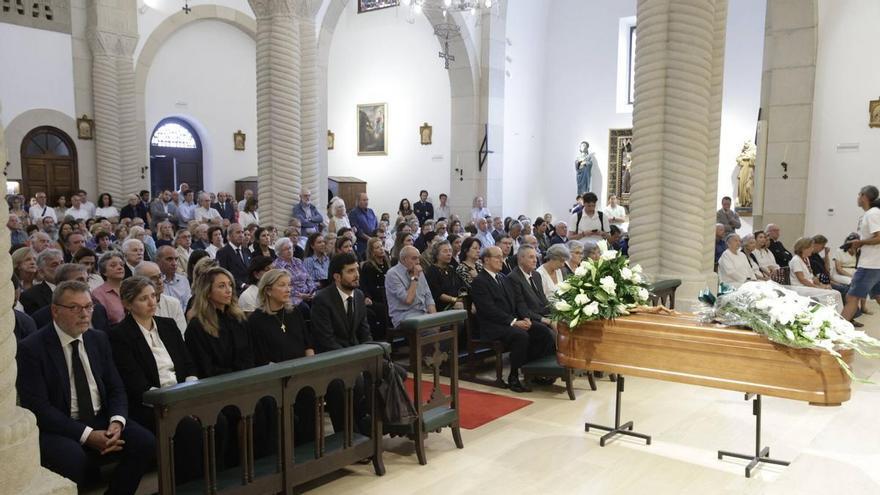 Funeral de Juan Figaredo en la iglesia de San Julián de Somió