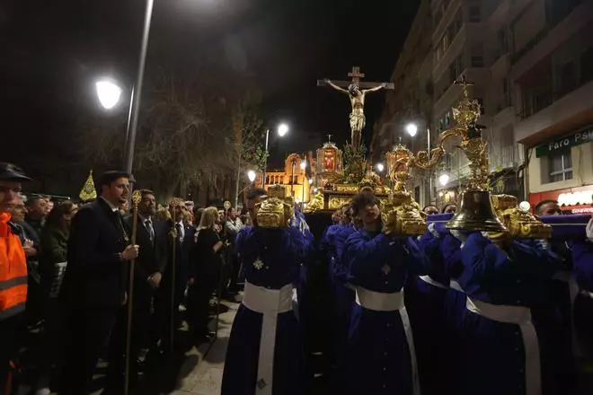 La Cofradía de Nuestra Señora de la Piedad y Caridad y Cristo de la Paz celebra su 75 aniversario en la Semana Santa de Alicante