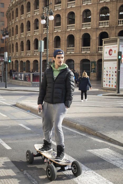 El 'boom' del patinete en València