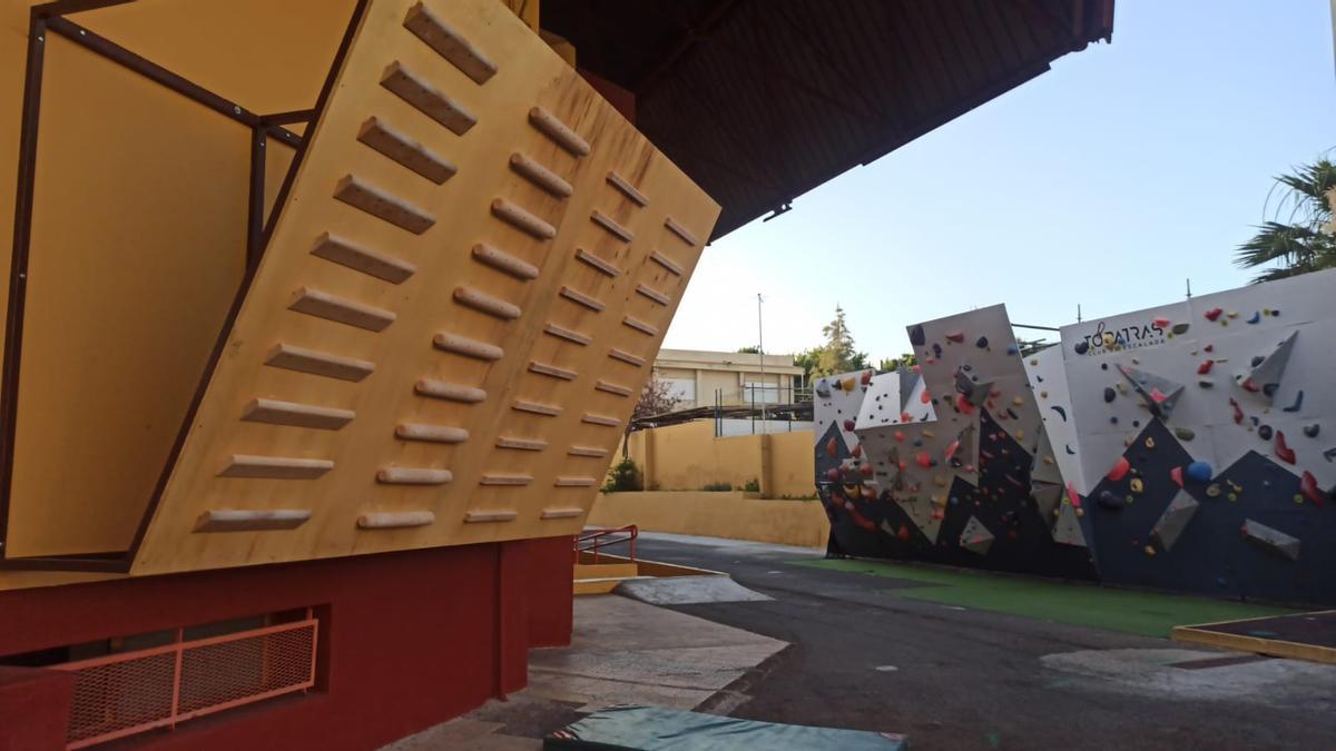 Imagen de una de las zonas de escalada.