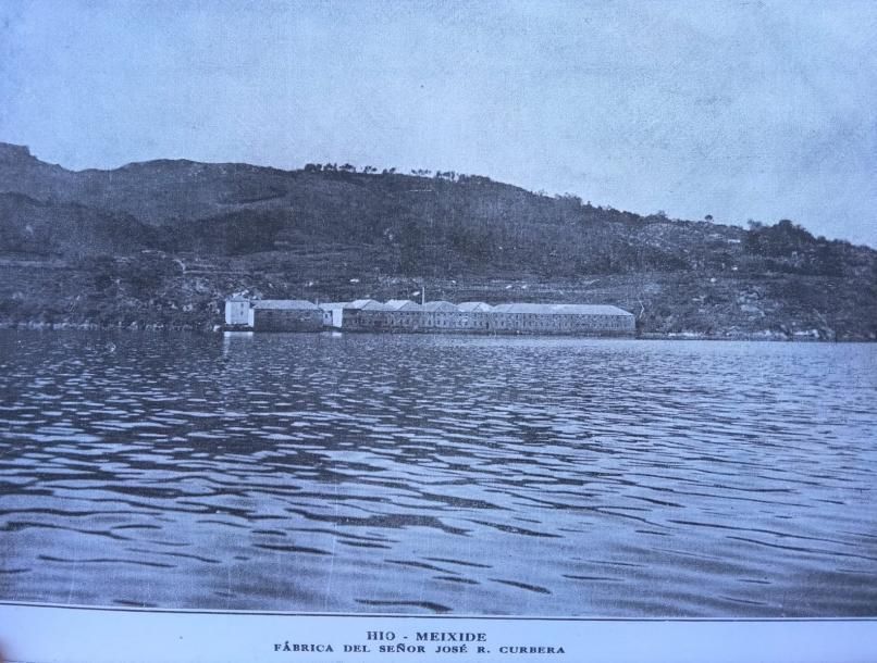A fábrica de Ameixide, en Pinténs en 1931. | // S.S.M. A UNIÓN