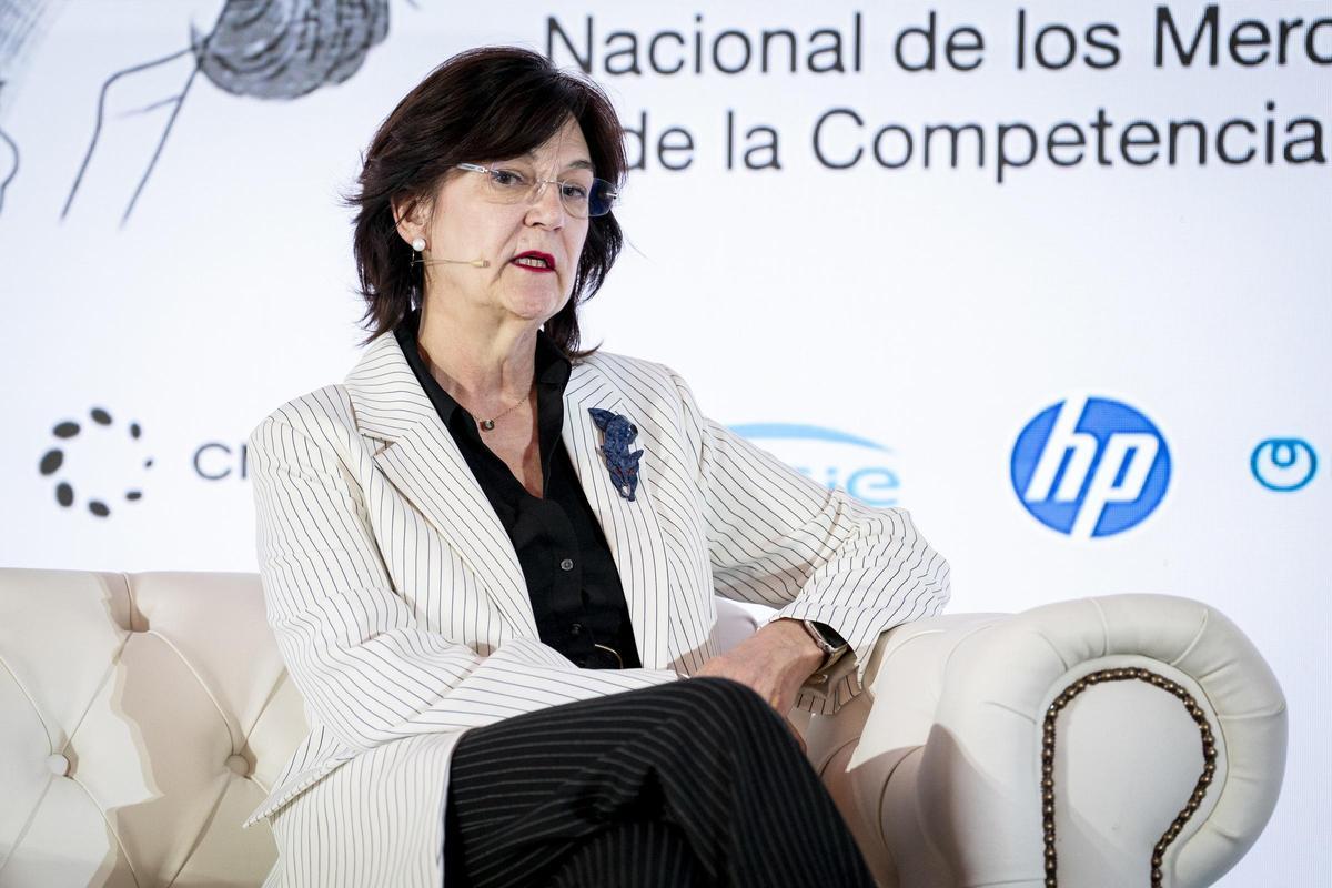 La presidenta de lA CNMC, Cani Fernández Vicién.