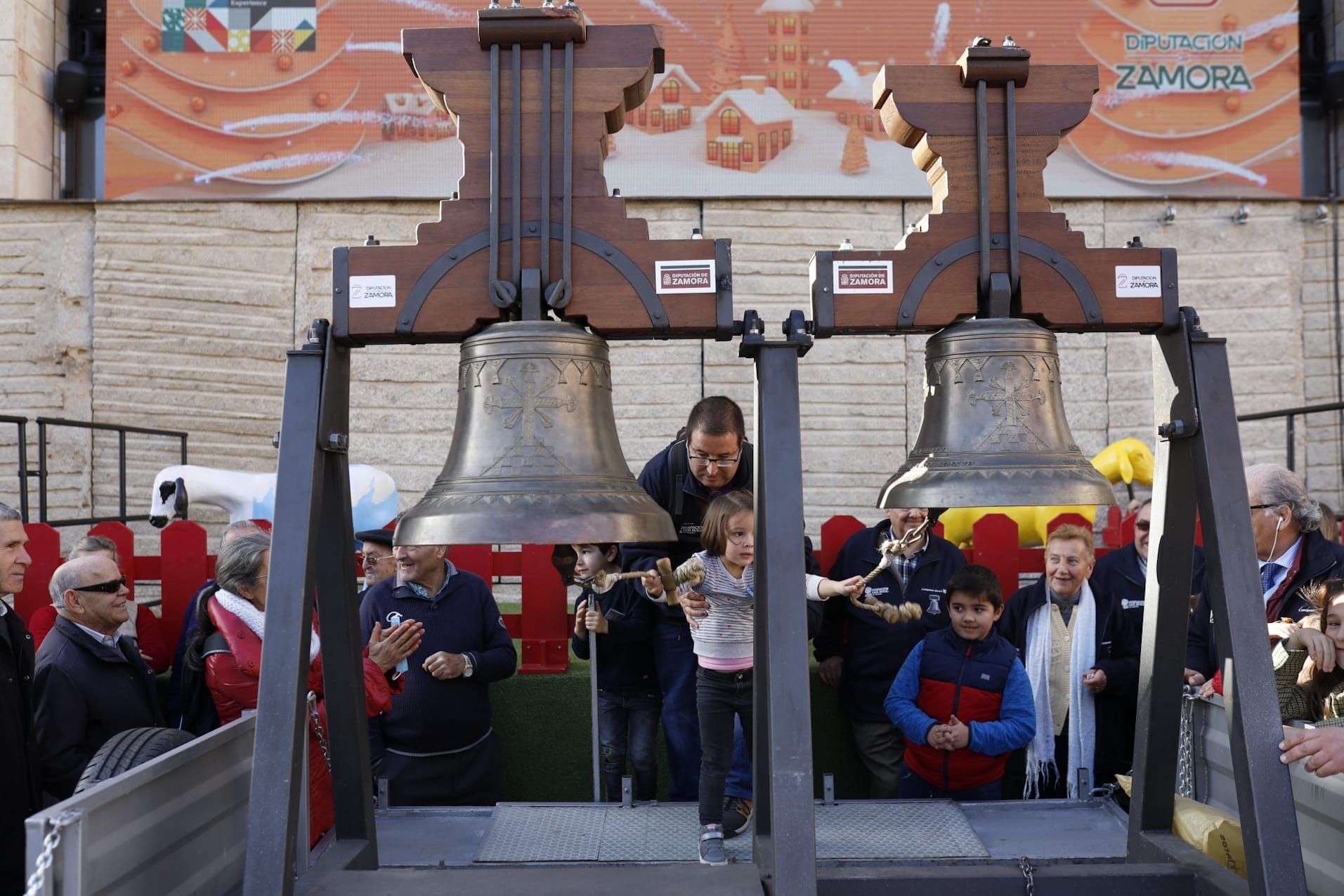 GALERÍA | Las 12 campanadas de Fromago en Zamora, en imágnes