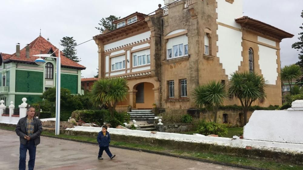 Temporal en Ribadesella