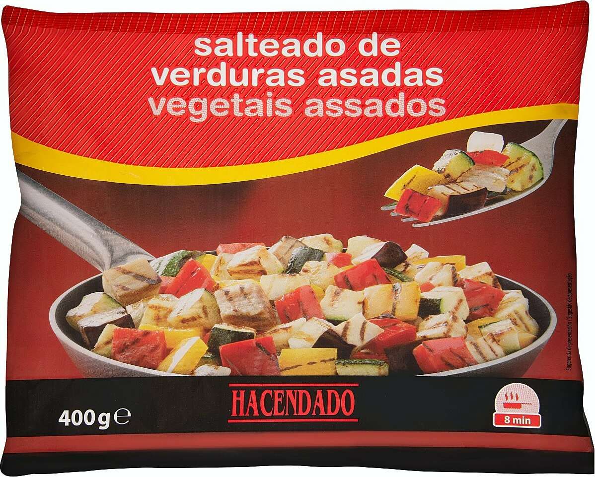 Salteado de verduras asadas Hacendado