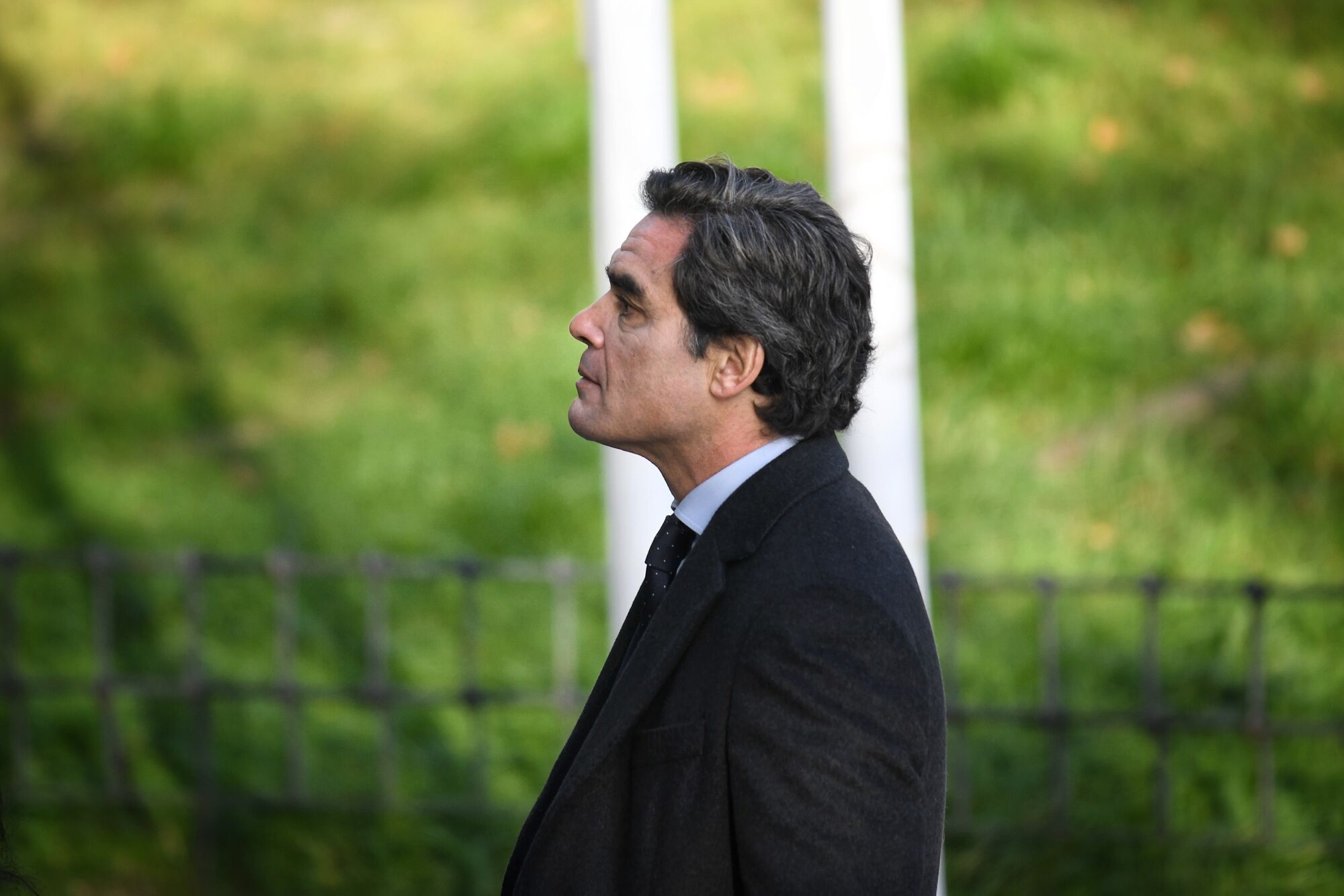 El directivo del IE y exconsejero madrileño, Juan José Güemes, a su llegada a declarar a los juzgados de Plaza de Castilla, a 18 de diciembre de 2024, en Madrid (España). El juez Juan Carlos Peinado tiene previsto interrogar hoy a Begoña Gómez y al directivo del IE y exconsejero madrileño Juan José Güemes en el marco de la investigación que dirige contra la esposa del presidente del Gobierno por presuntos delitos de tráfico de influencias, corrupción en los negocios, apropiación indebida e intrusismo. La de este hoy, será la tercera vez que Begoña Gómez acuda a los juzgados de Plaza de Castilla. 18 DICIEMBRE 2024 Fernando Sánchez / Europa Press 18/12/2024. Fernando Sánchez;