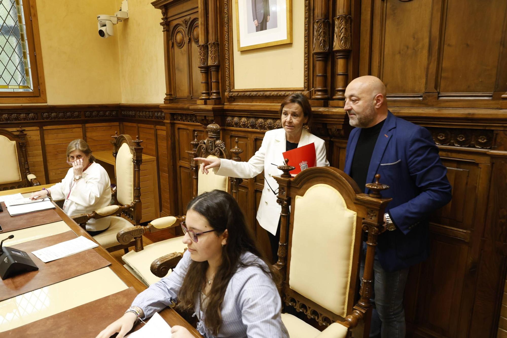El Pleno del Consejo Municipal de Infancia y Adolescencia de Gijón, en imágenes