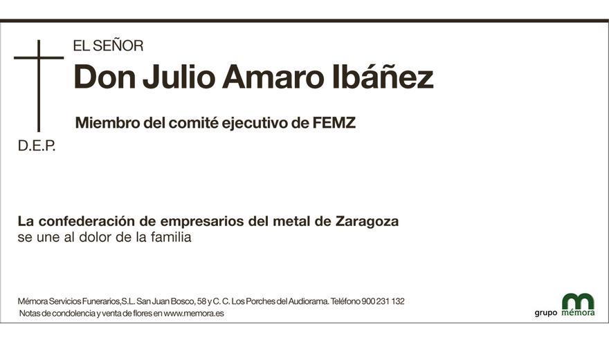 Julio Amaro Ibáñez