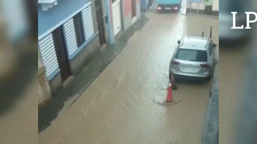 Así llueve en Santa María de Guía