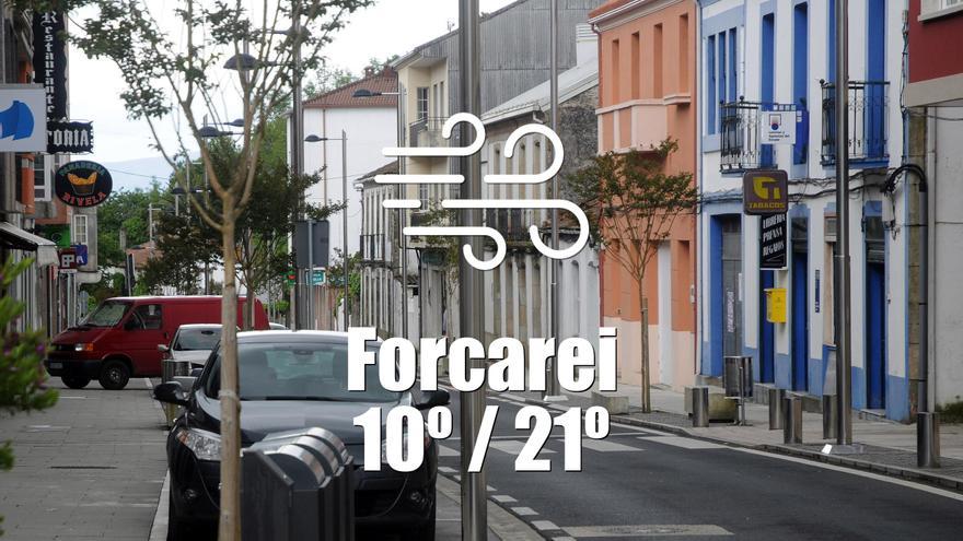 El tiempo en Forcarei: previsión meteorológica para hoy, domingo 15 de junio