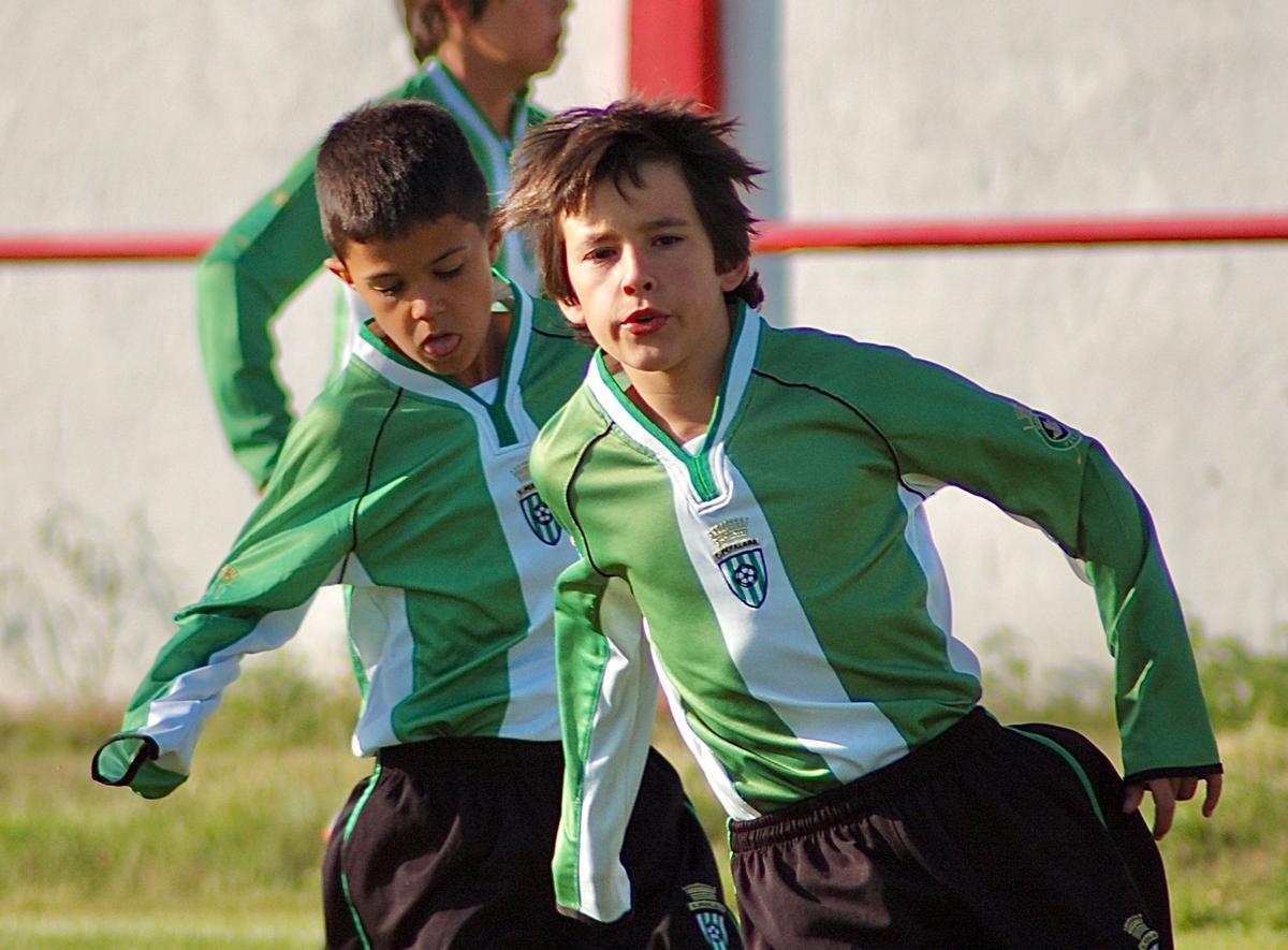 Eric Pimentel i Roger Brugué, quan jugaven al Peralada.