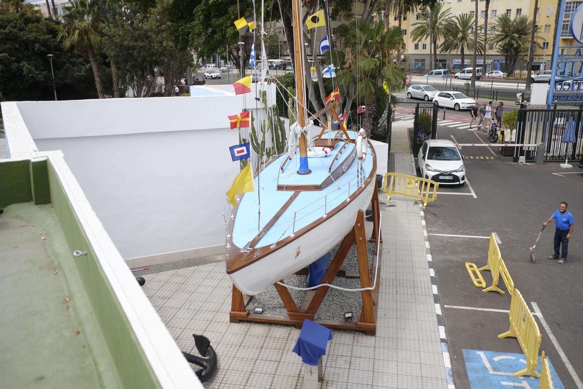 Restauración del barco Tirma