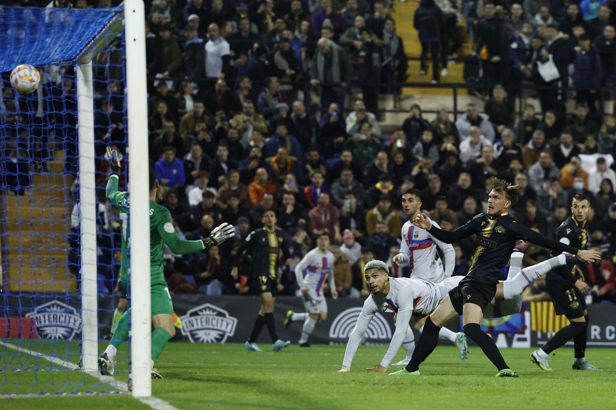 Copa del Rey: Intercity - Barcelona, en imágenes