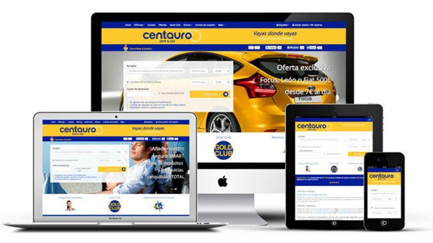 La experiencia y la tecnología puntera se alían en la nueva web de Centauro Rent a Car