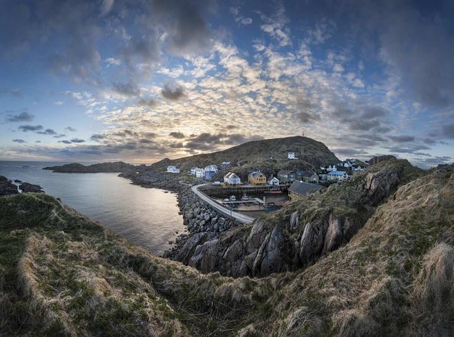 Nyksund, antiguo pueblo de pescadores en el norte de la isla de Langøya, en el archipiélago de Vesterålen.