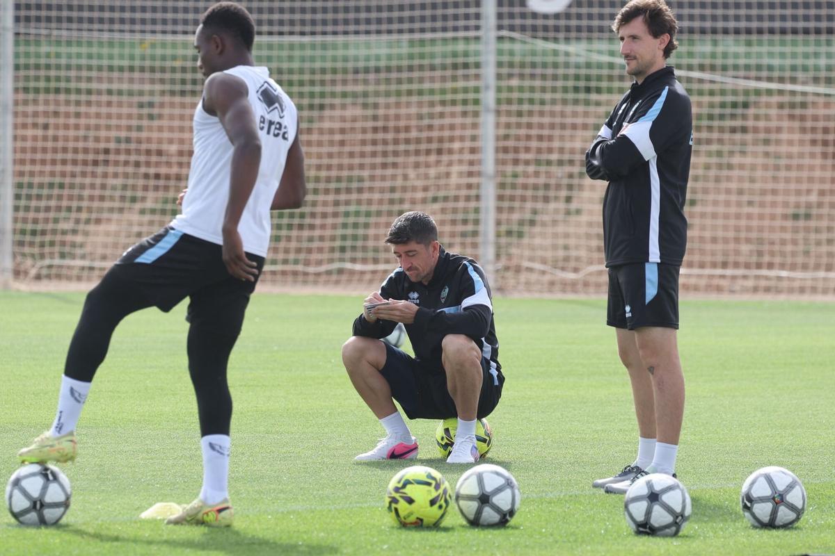 Entrenamiento del CD Castellón en la ciudad deportiva Globeenergy