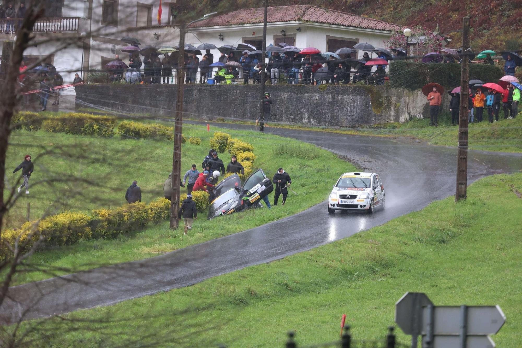 Recorrido del Rally de A Coruña 2025 por Aranga