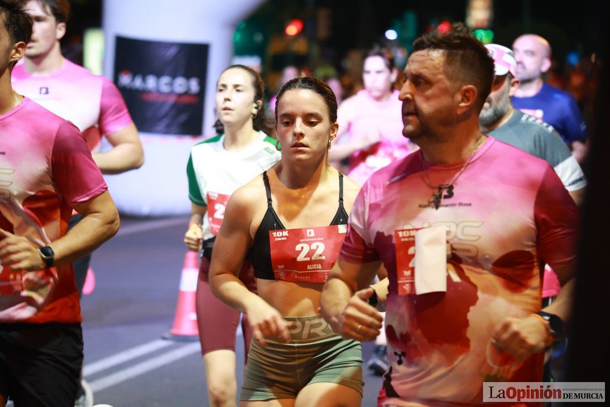 Las mejores imágenes de la carrera nocturna de Murcia