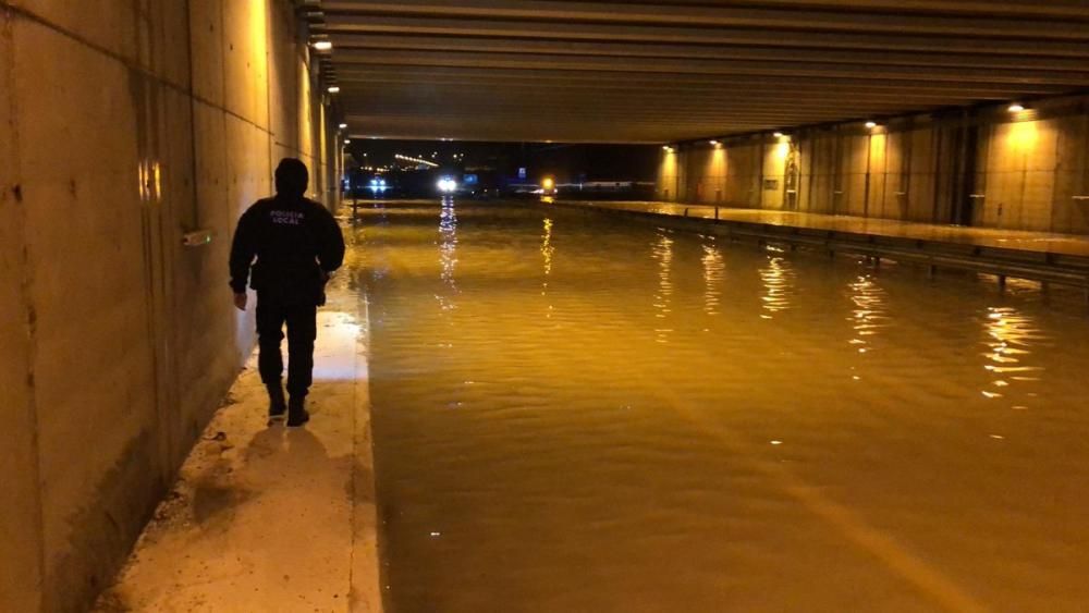 Desperfectos por el temporal de abril en Elche