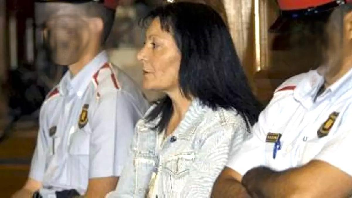 Remedios Sánchez, durante su juicio en Barcelona, en 2008.