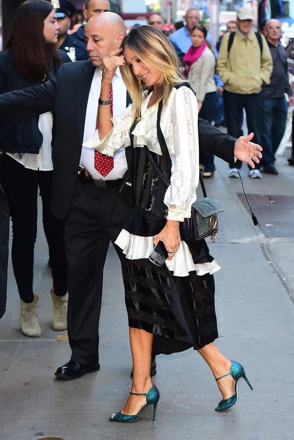Sarah Jessica Parker con una arriesgada combinación