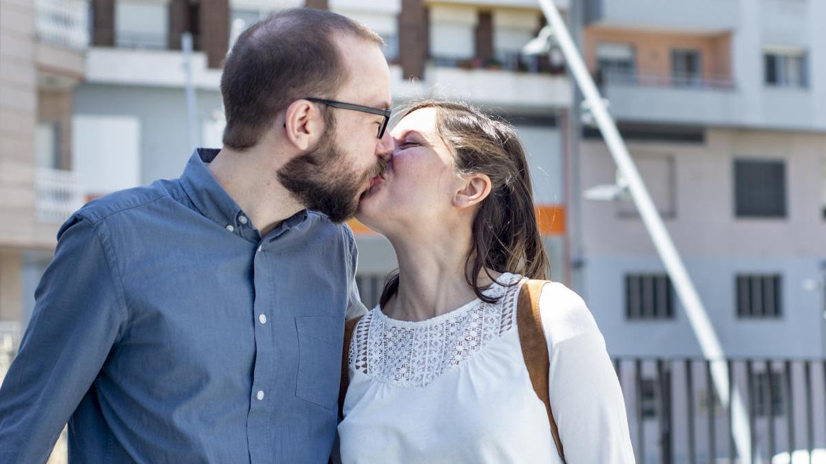 Los recién casados Miguel Conde y Laura Rodríguez / Carlos Peteiro