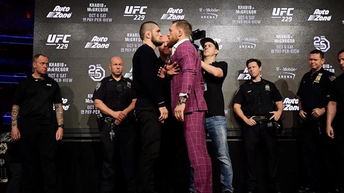 Conor McGregor luchará con Khabib Nurmagomedov el próximo 6 de octubre