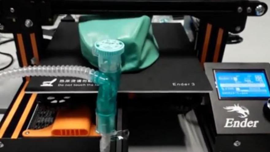 Coronavirus en Córdoba: un ingeniero de la UCO idea un respirador automático usando piezas de su impresora 3D