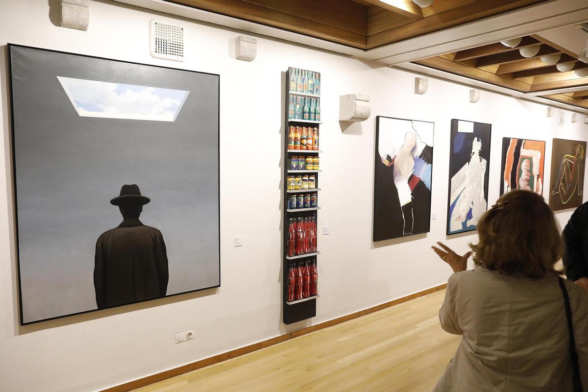 Les fotos de l'exposició 'Mestres de l’art català del segle XX. Col·lecció Bassat' al Museu d'Art de Girona