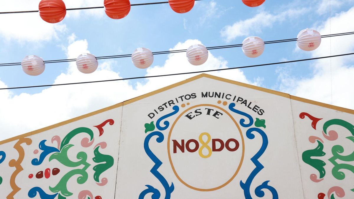Fachada de una caseta pública en la Feria de abril de Sevilla. A 07 de mayo de 2025, en Sevilla (Andalucía, España). Ambiente en el Real de la Feria de Abril de Sevilla. 07 MAYO 2025 Rocío Ruz / Europa Press 07/05/2025. Rocío Ruz;category_code_new;