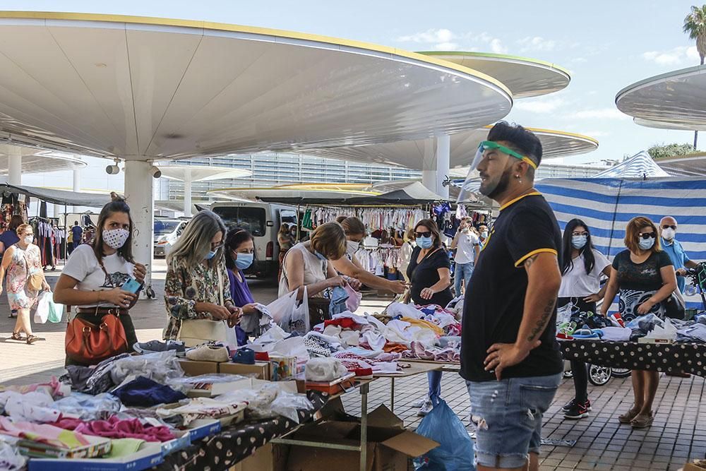 Desescalada en Córdoba: un paseo por el mercadillo de las Setas