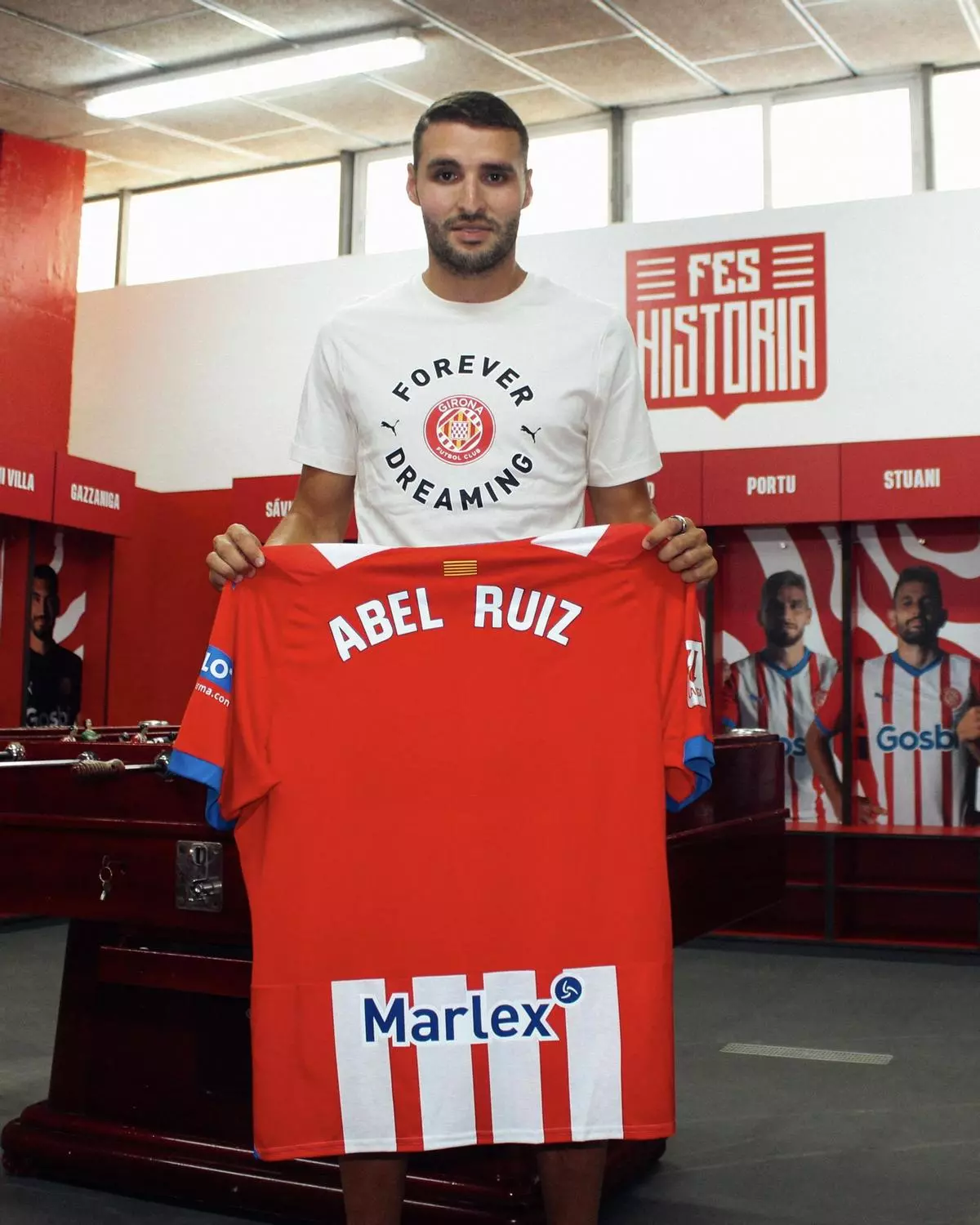 Abel Ruiz: "Vinc a gaudir i a ajudar a fer créixer el club"