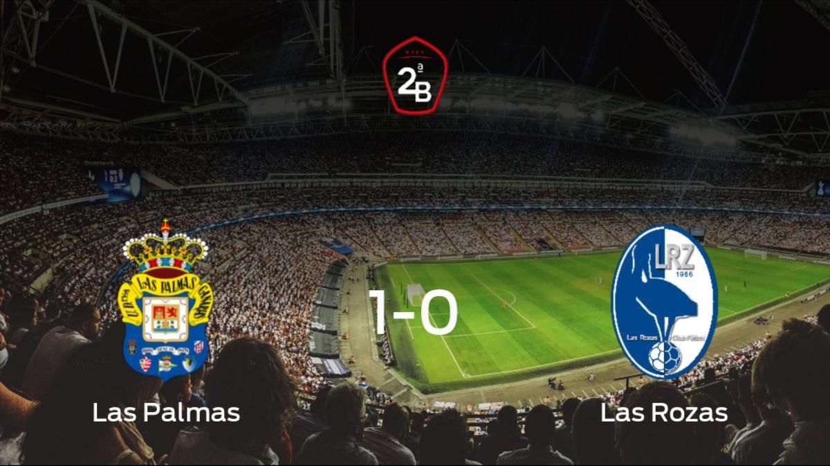 Las Palmas At. gana 1-0 al Las Rozas y se lleva los tres puntos