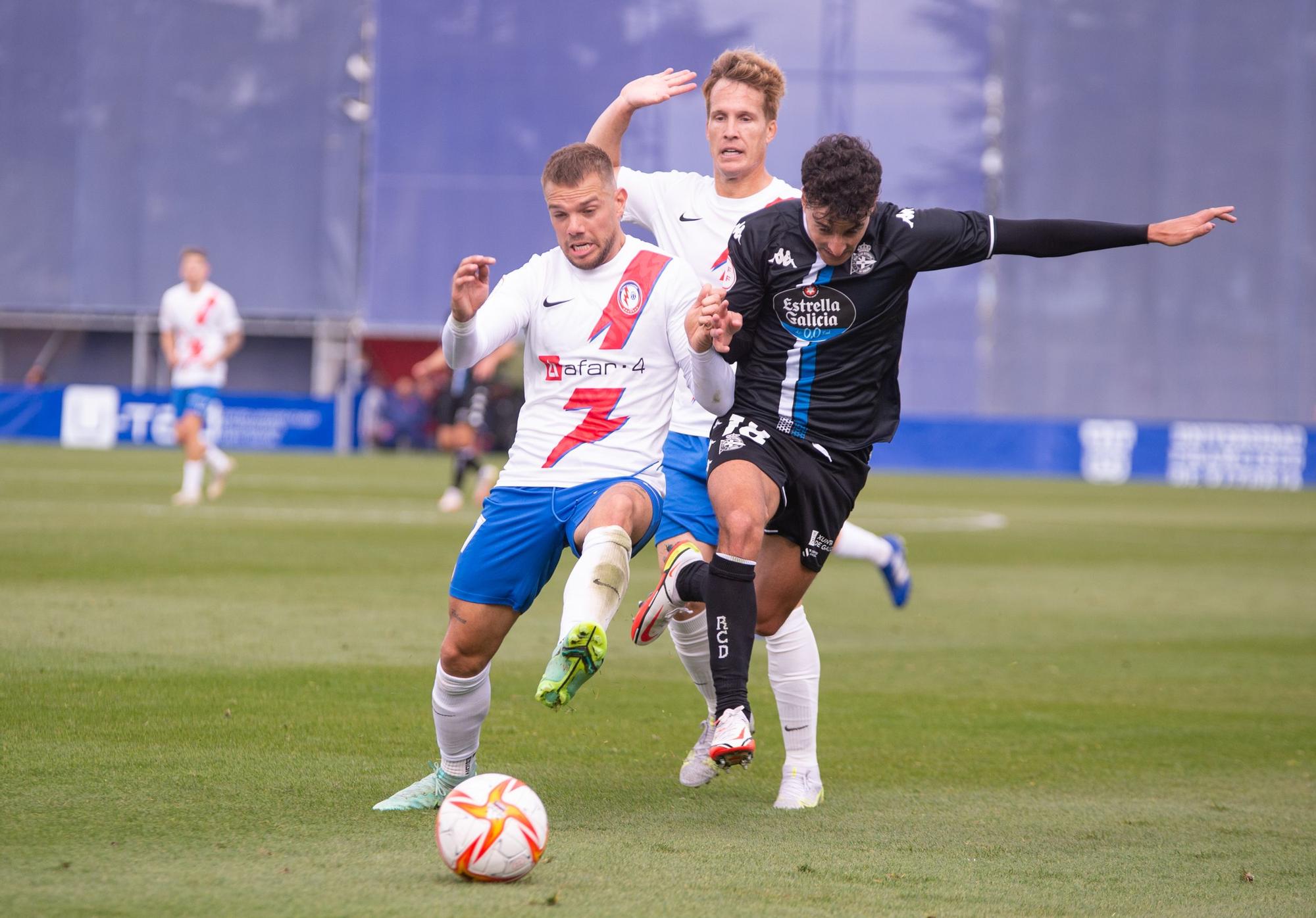 El Deportivo le gana 1-2 al Rayo Majadahonda