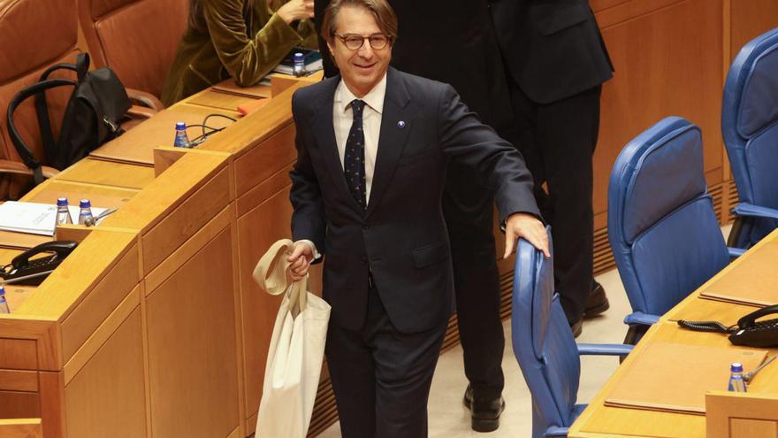 El conselleiro de Facenda, Miguel Corgos. | Xoán Álvarez