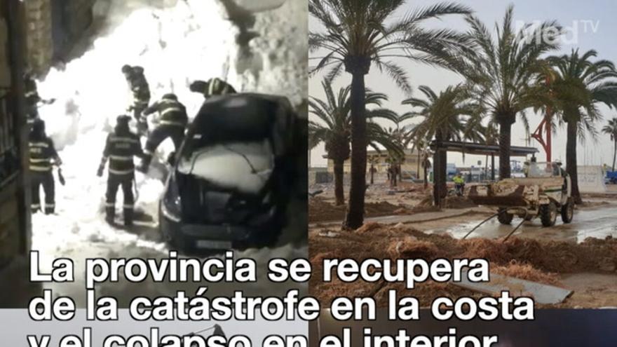 La provincia se recupera de la catástrofe en la costa y el colapso en el interior