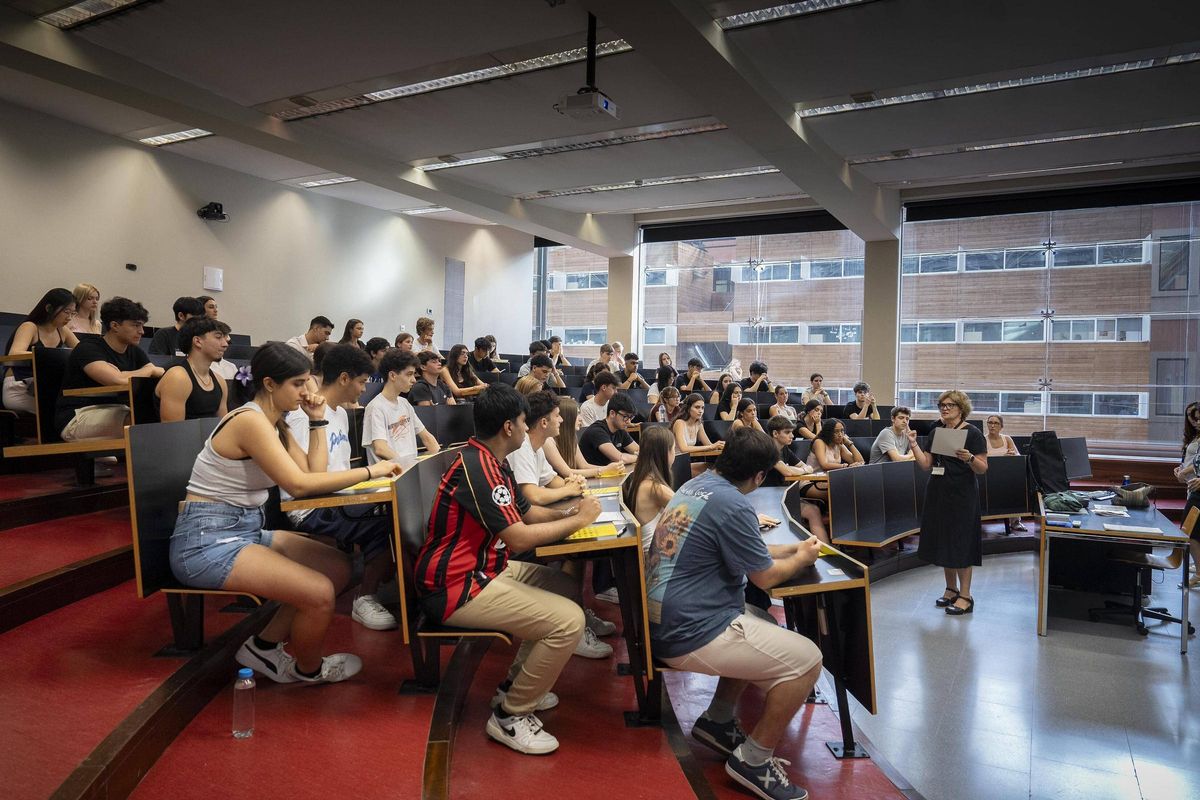 Primer día de selectividad 2025 en Catalunya.
