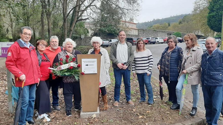 Villaviciosa señaliza la zona de la fosa común de Valdediós